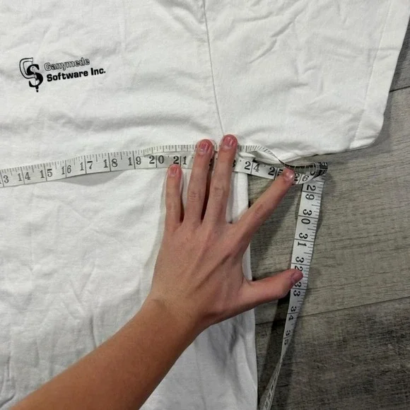 Vintage 90s single stitch, GANYNEDE software computers, tech T-shirt Size XL - Picture 4 of 5